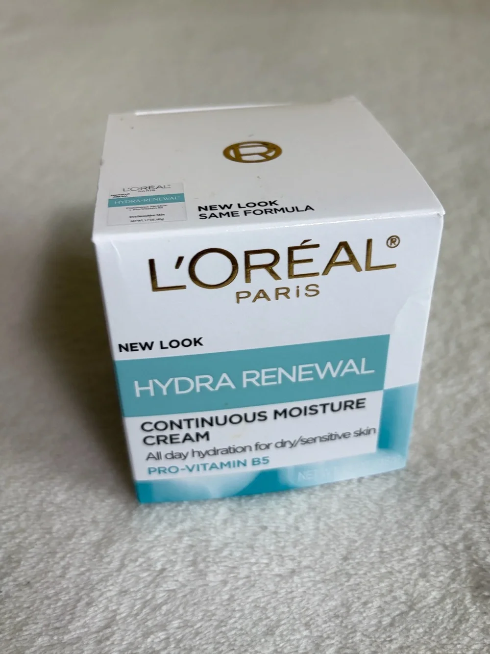 L’Oréal Hydra‎ Renewal Continuous Moisture Cream - White & Aqua